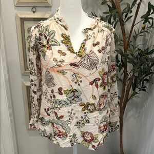 Spartina Floral Print Women's Top